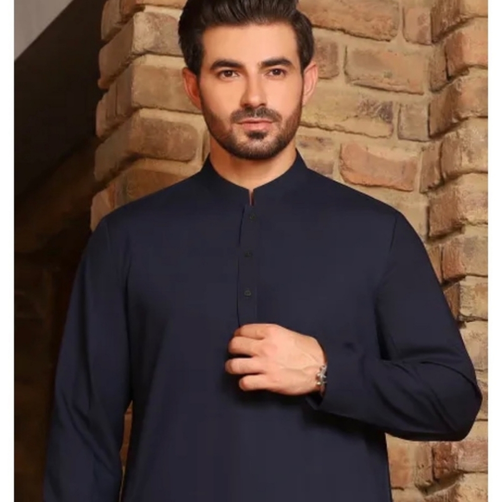 J. Junaid Jamshed Mens Shalwar Kameez Suit Kurta Large